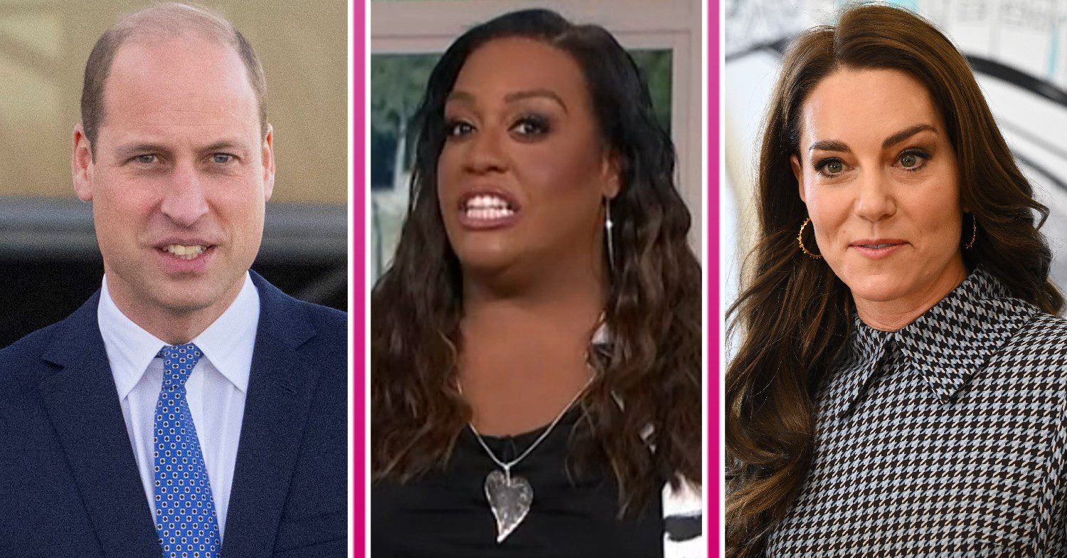 Prince William, Alison Hammond and Kate