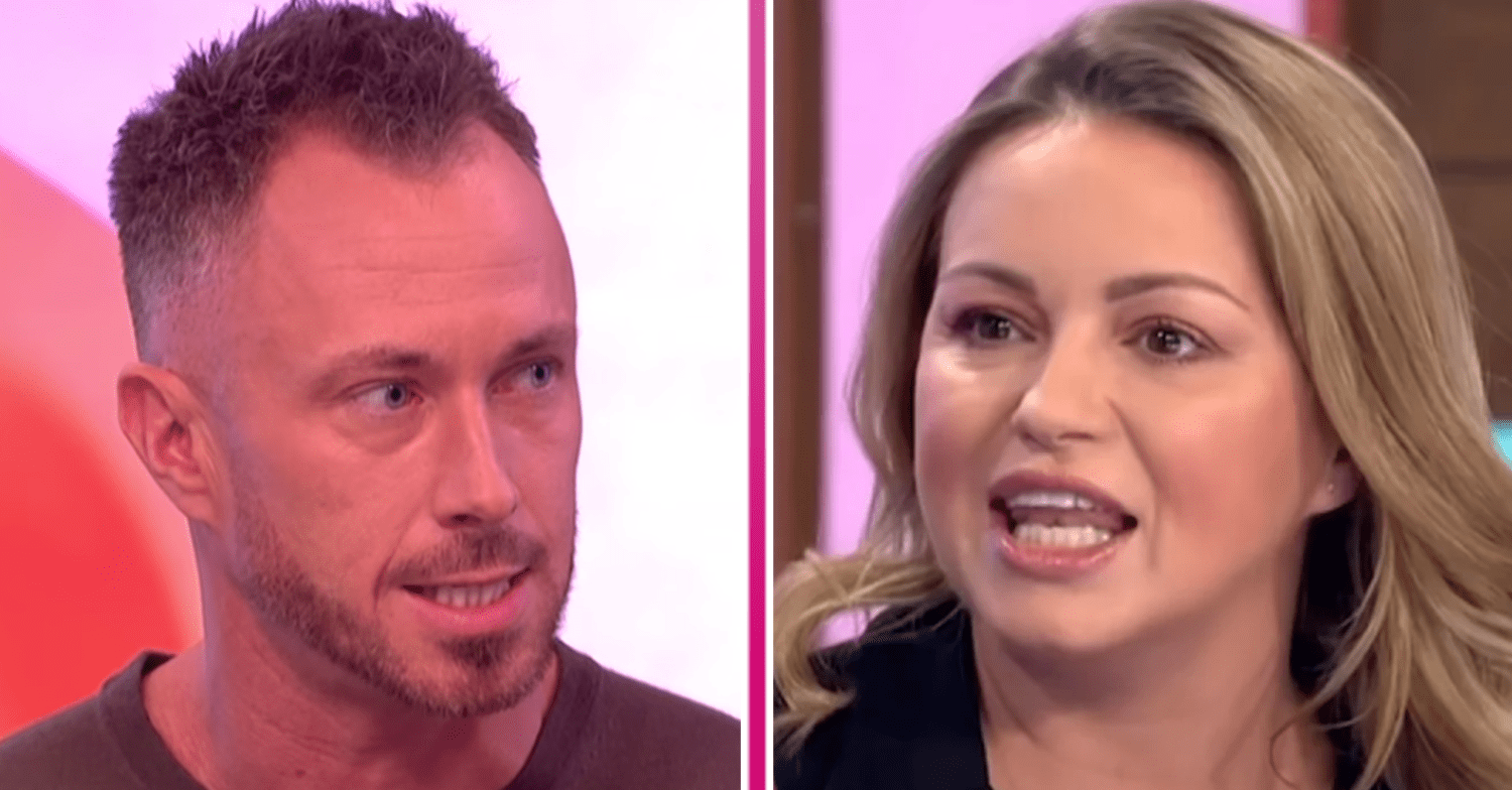 James and Ola Jordan speaking on Loose Women