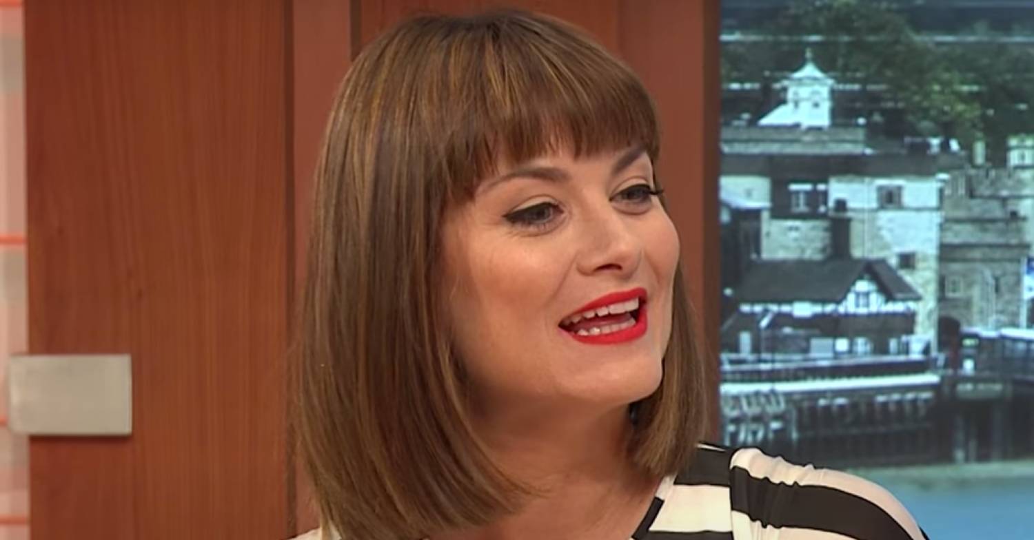 Louise Marwood smiles on GMB