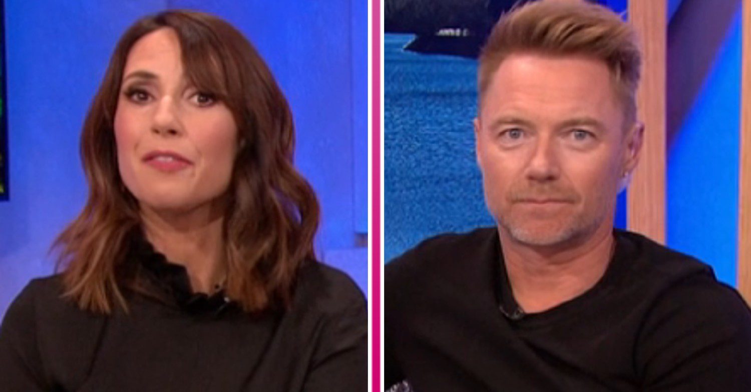 Alex Jones and Ronan Keating on The One Show