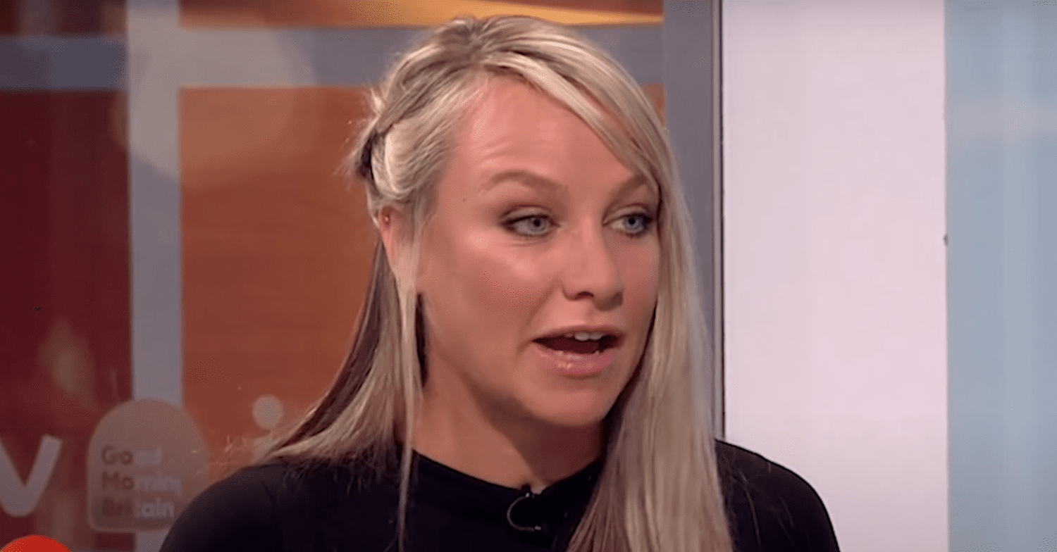 Chloe Madeley talking on GMB