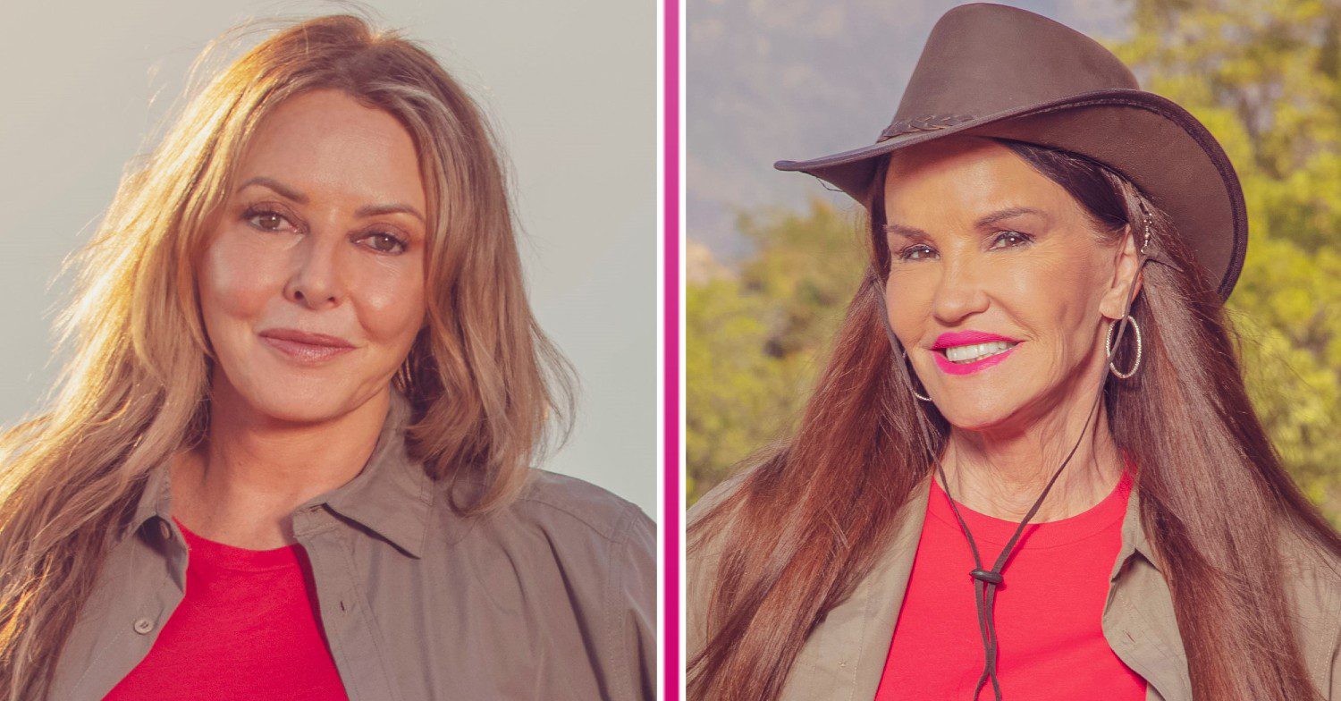 Carol Vorderman and Janice Dickinson smile in I'm A Celebrity South Africa promo pics