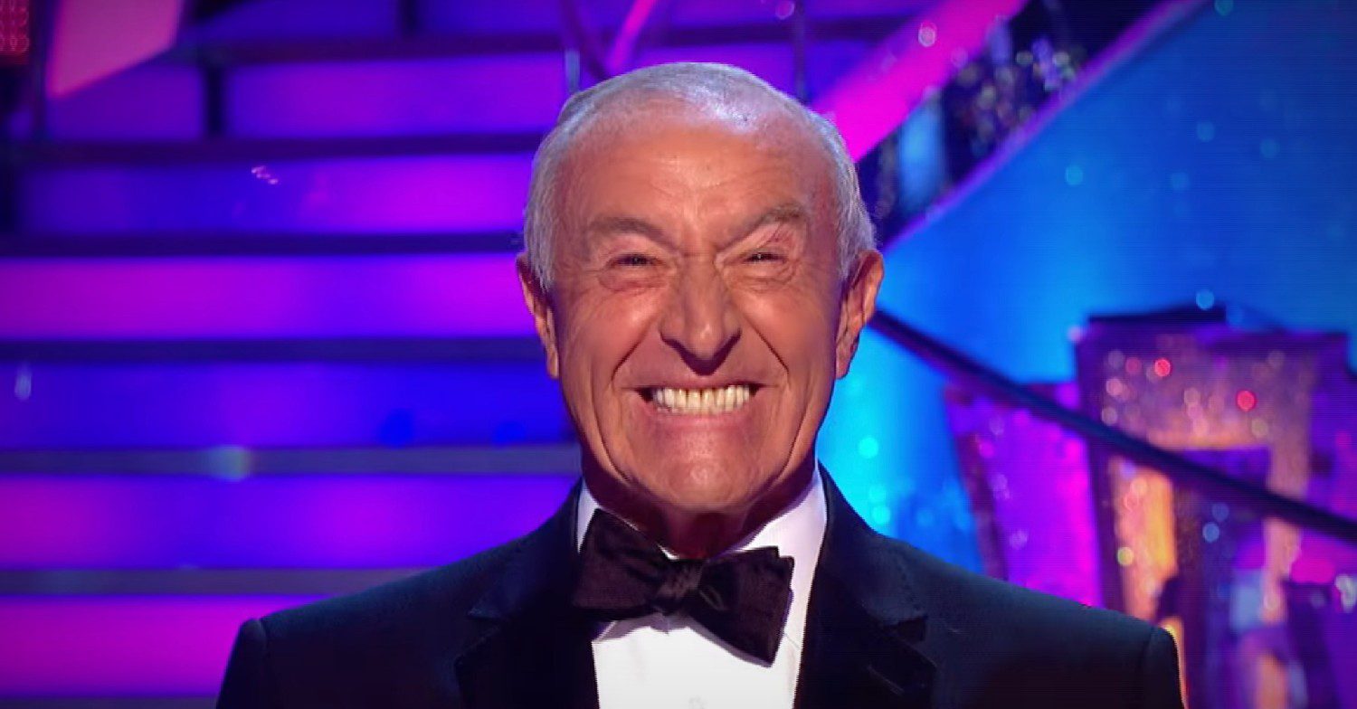 Len Goodman smiling on Strictly