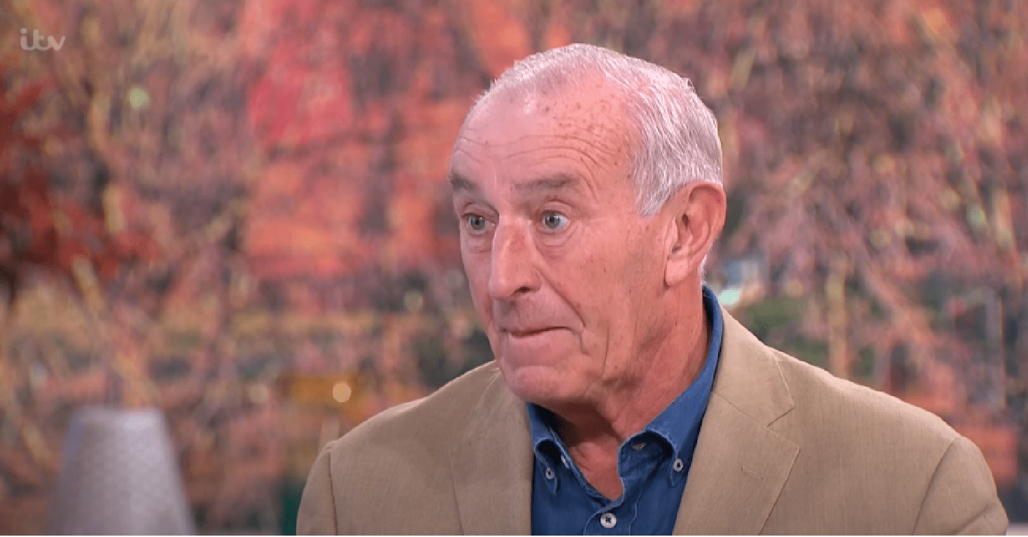 Len Goodman speaking on This Morning
