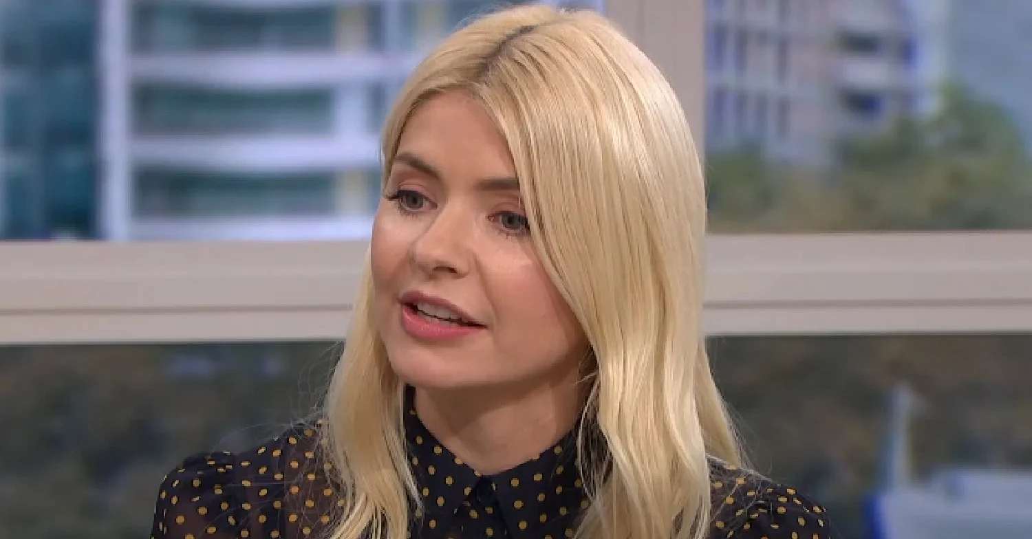 Holly Willoughby on This Morning 