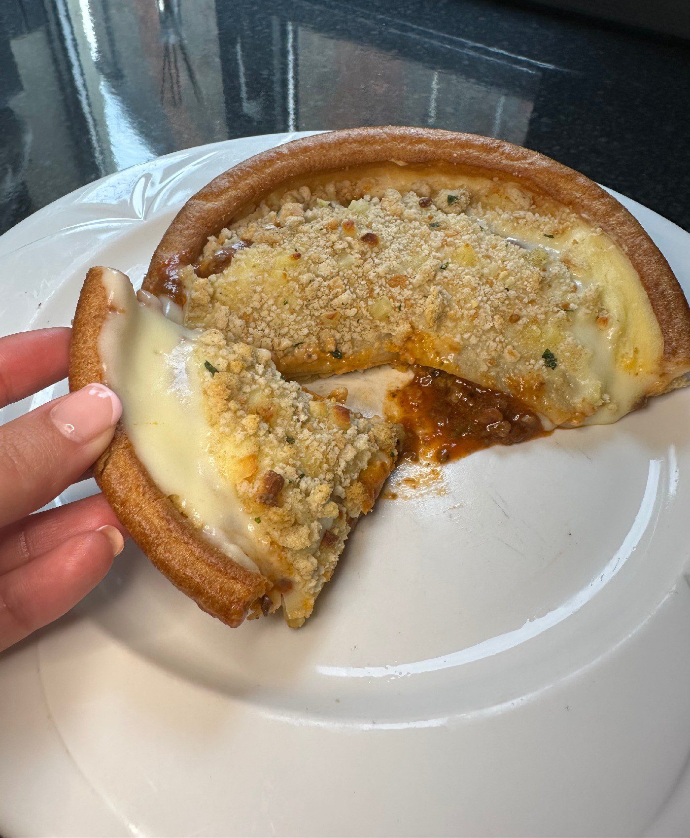 Iceland Yorkshire pudding-filled lasagne