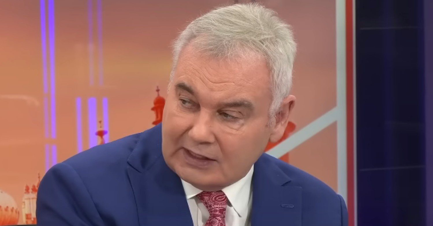 Eamonn Holmes talking on GB News