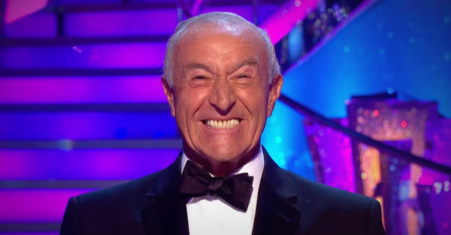 Len Goodman grinning 