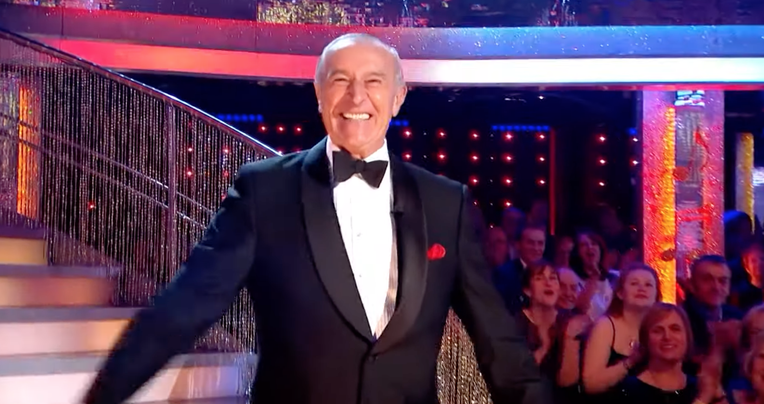 Len Goodman smiling on Strictly