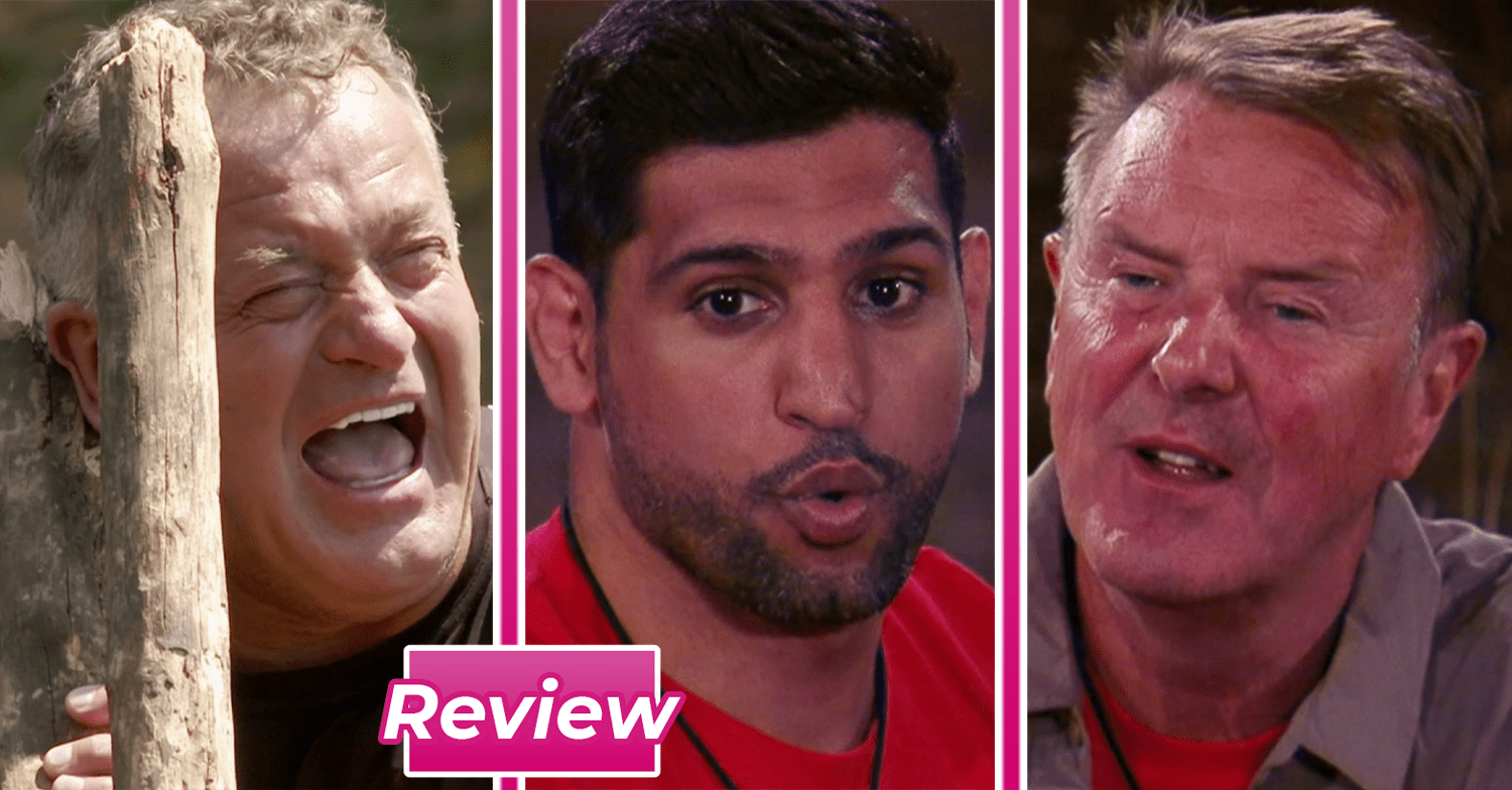 Paul Burrell, Amir Khan and Phil Tufnell on I'm A Celeb