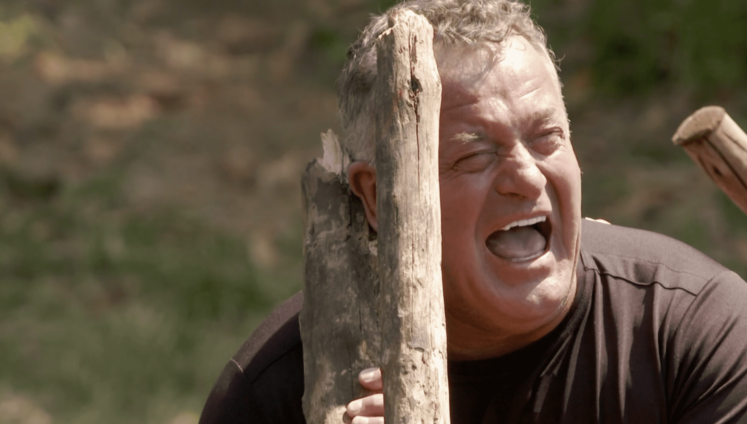 Paul Burrell screaming on I'm A Celebrity