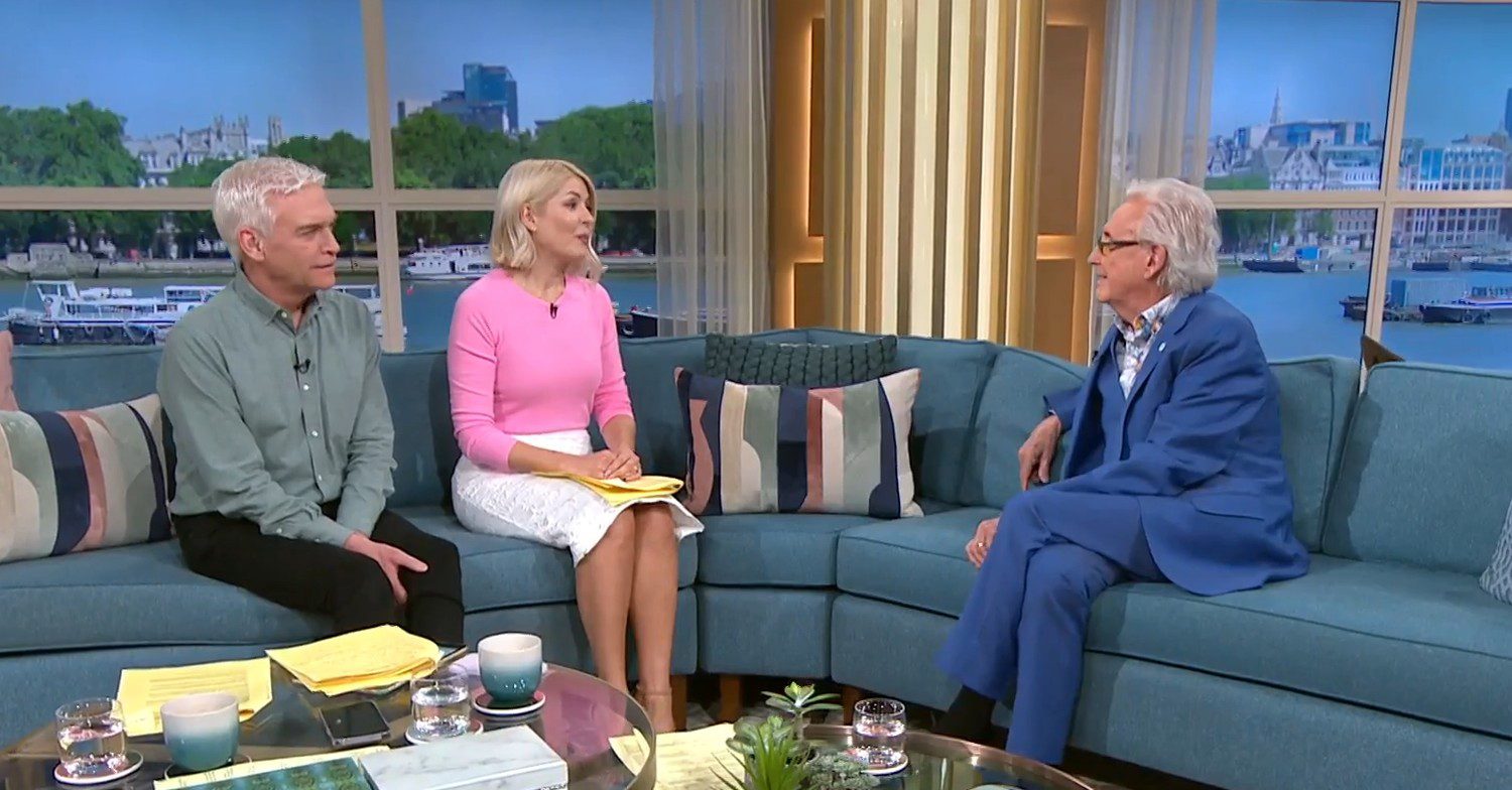 Tony Christie with Phil and Holly on This Morning