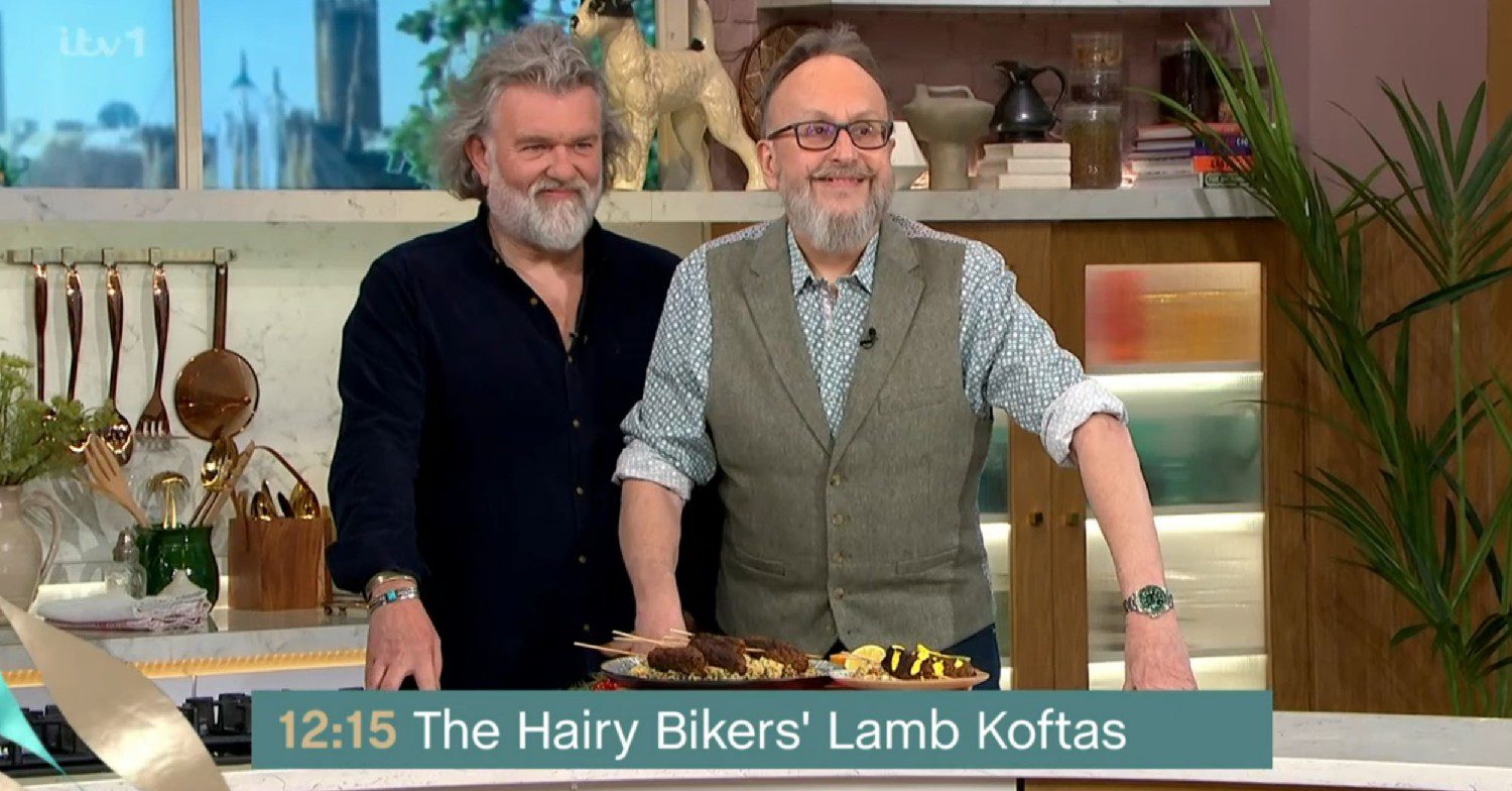 Hairy Bikers Si King and Dave Myers on This Morning today