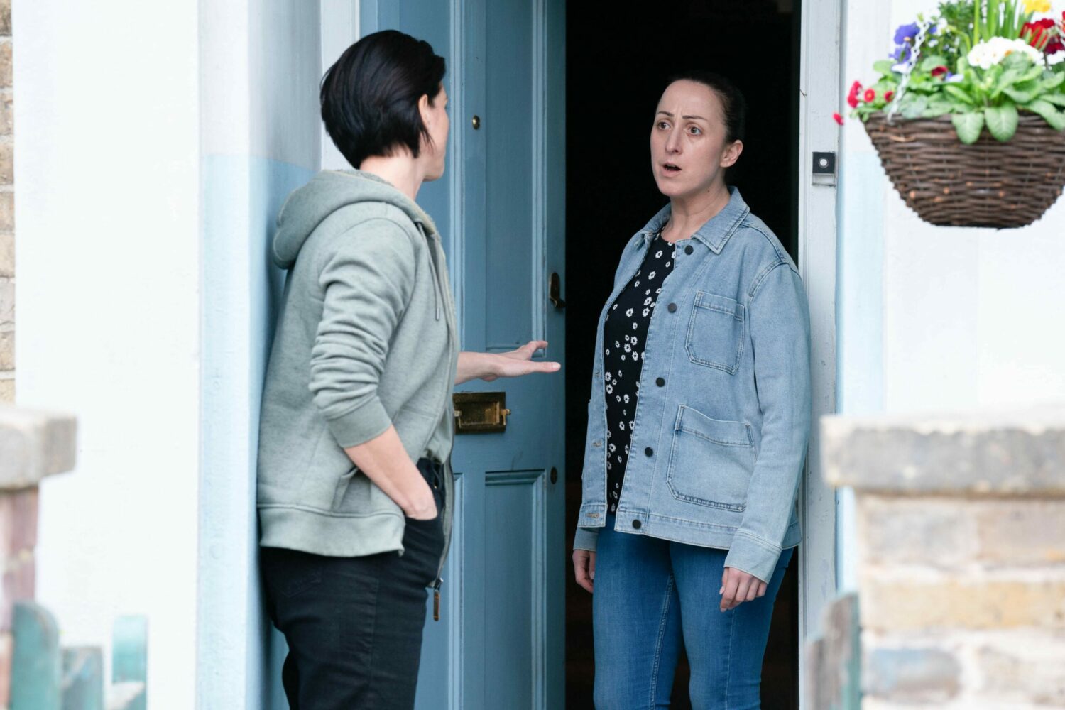 Eve in EastEnders pleads with annoyed Sonia to hear Reiss out