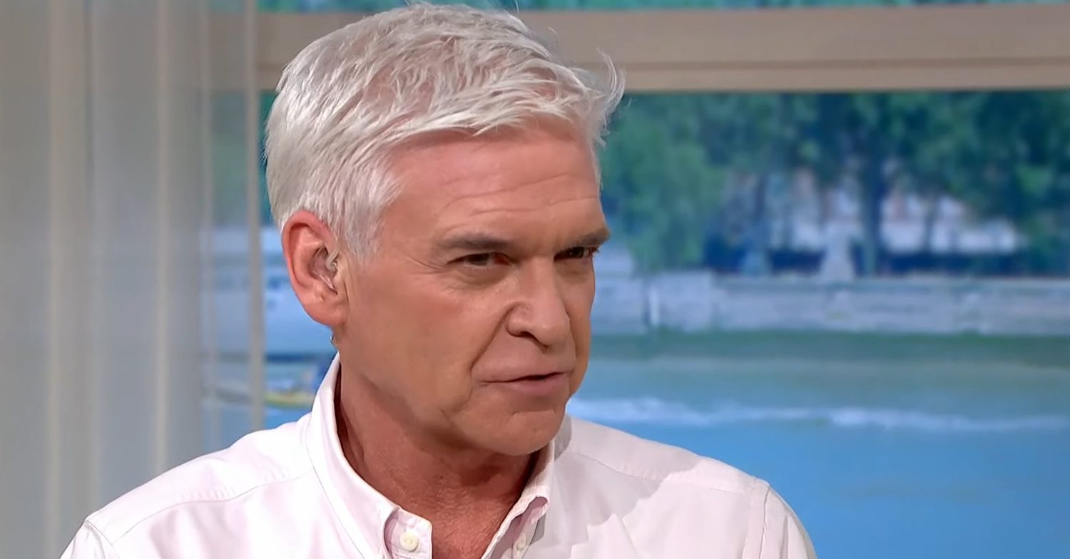 Phillip Schofield frowns on This Morning