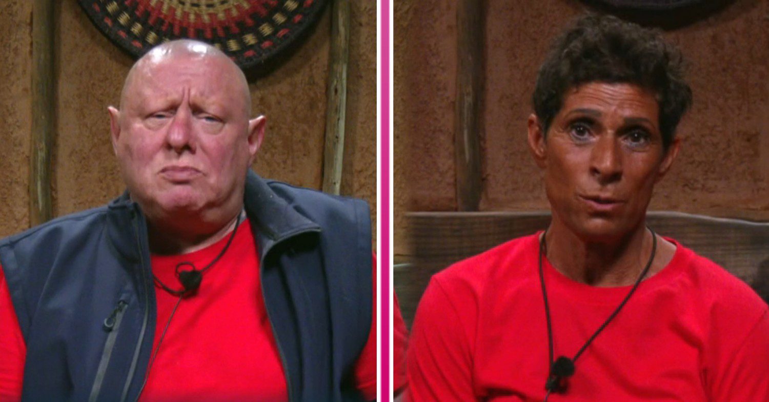 Shaun and Fatima on I'm A Celeb