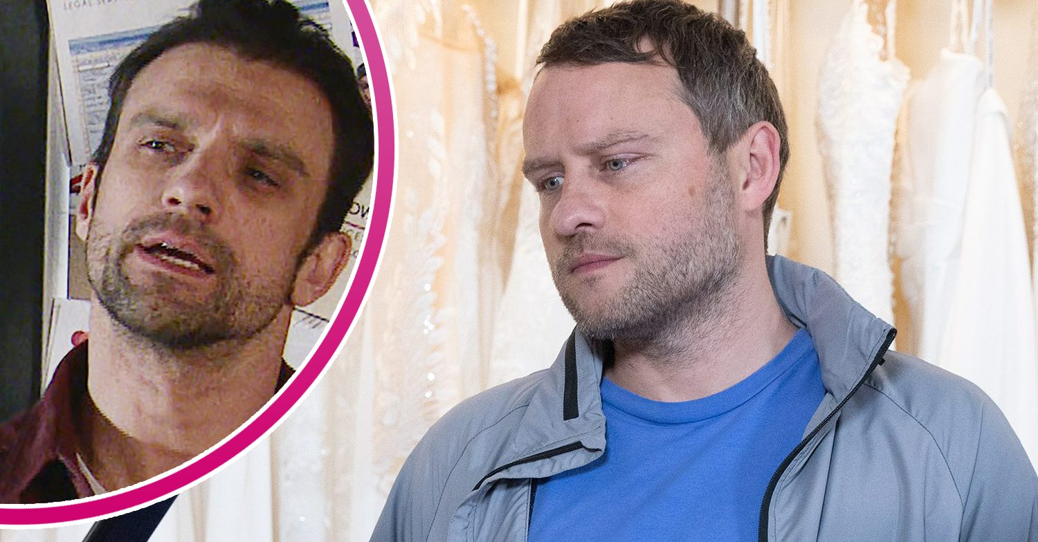 Coronation Street's Paul, and, in a bubble, Damon