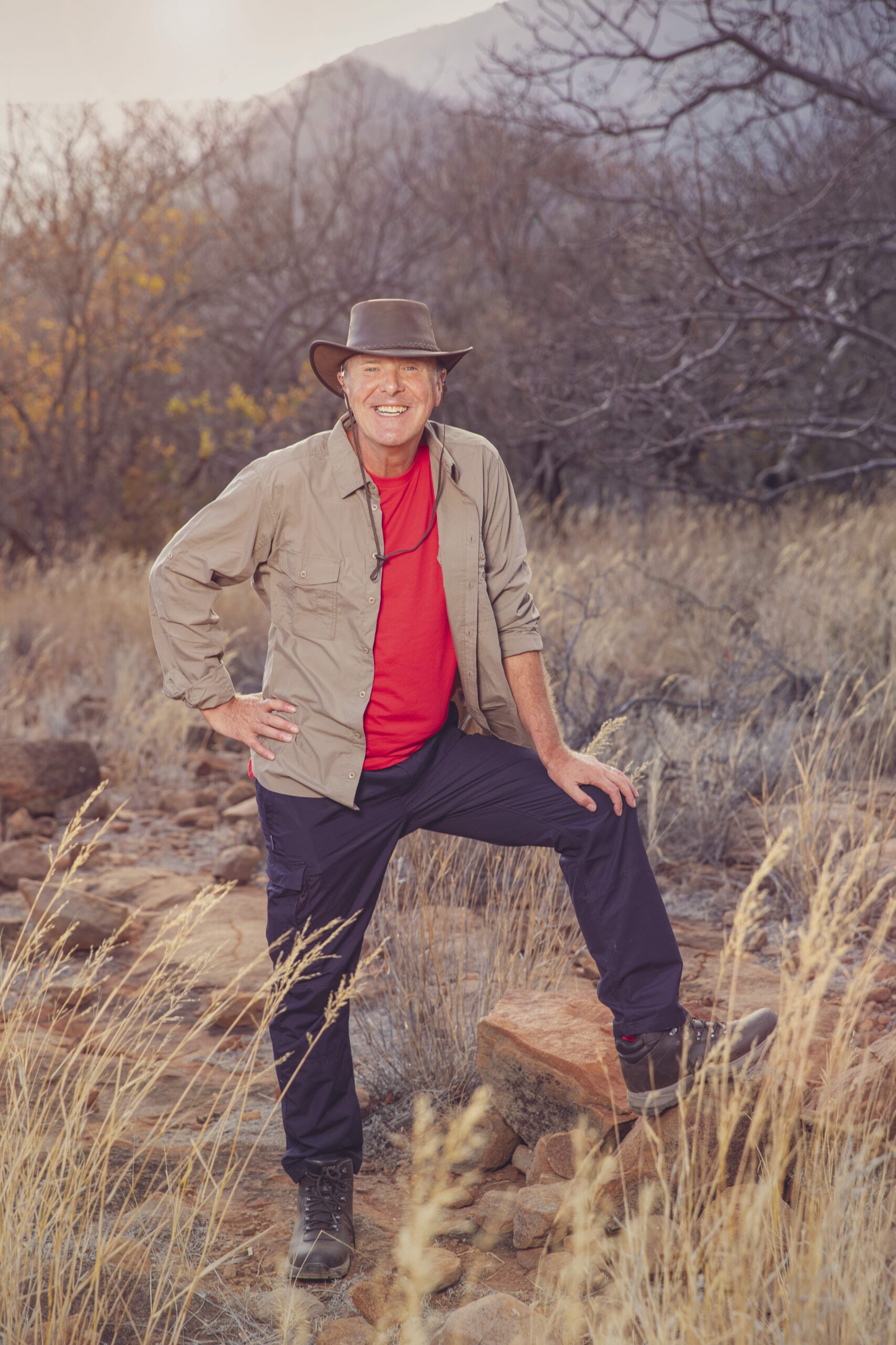 Phil Tufnell poses for I'm A Celebrity South Africa