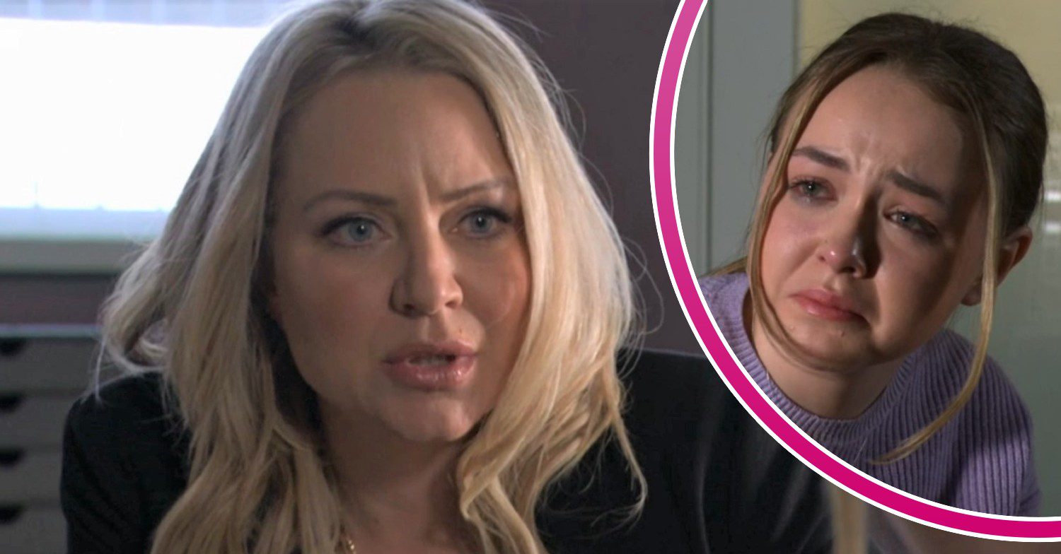 EastEnders comp image: Roxy Mitchell and daughter Amy