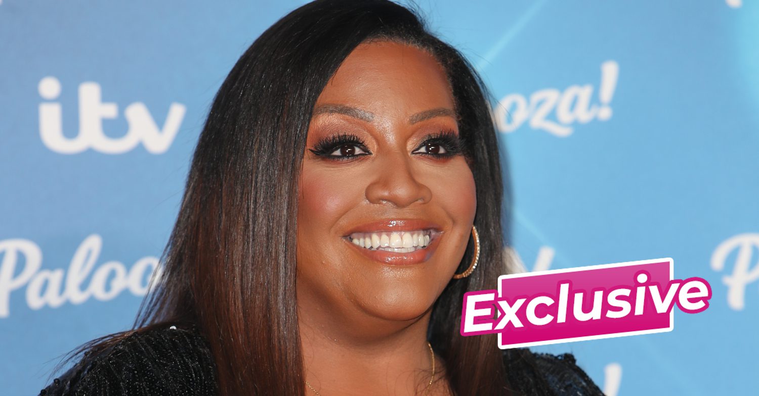 Alison Hammond smiles, ED! Exclusive banner