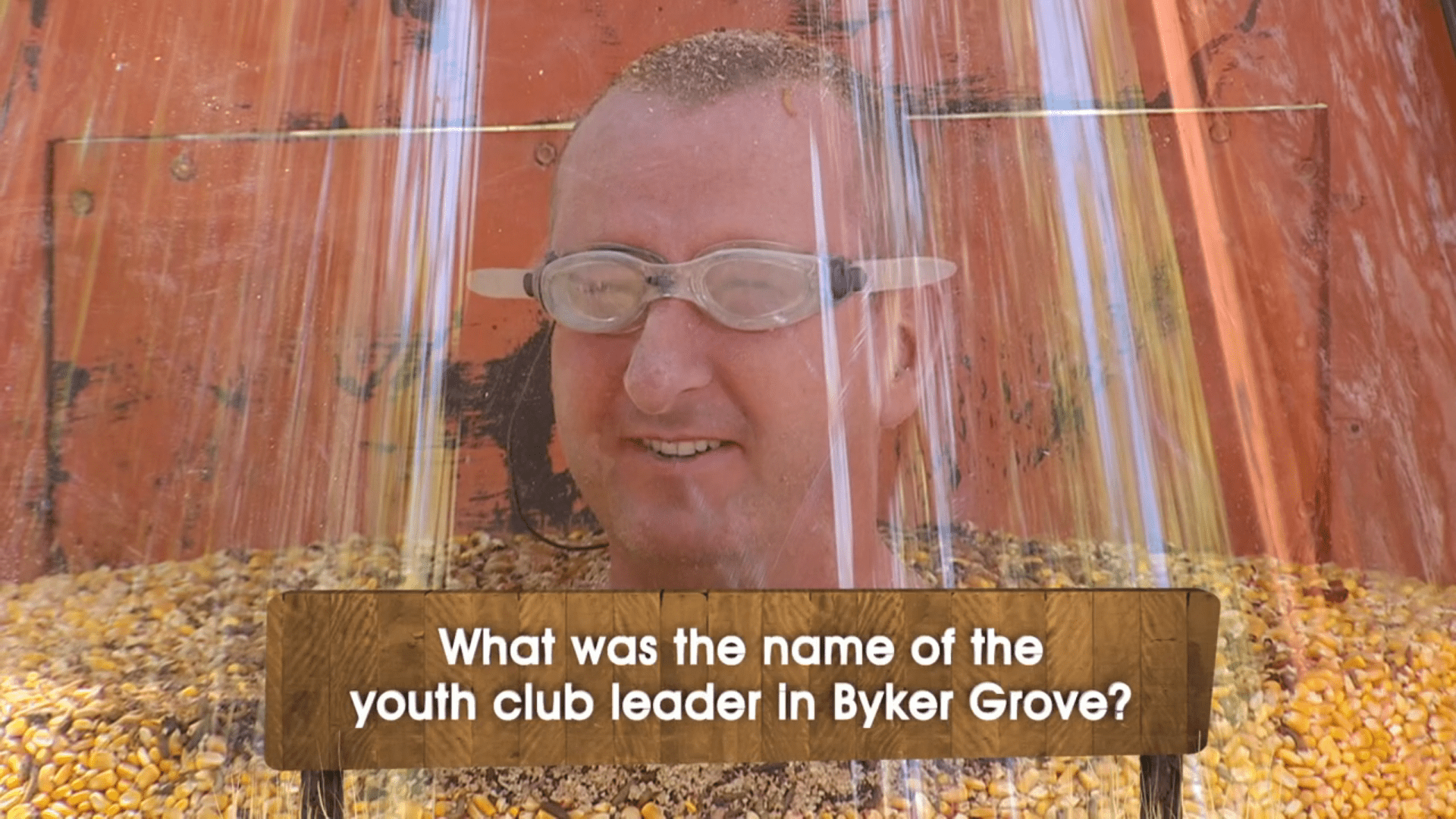 Andy Whyment smiles on I'm A Celebrity South Africa