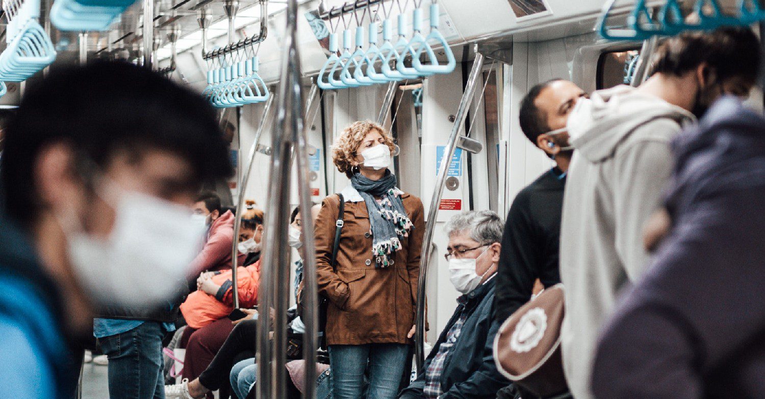 Masks on public transport 