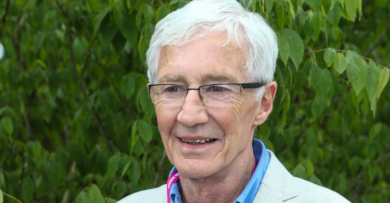 Paul O'Grady smiling