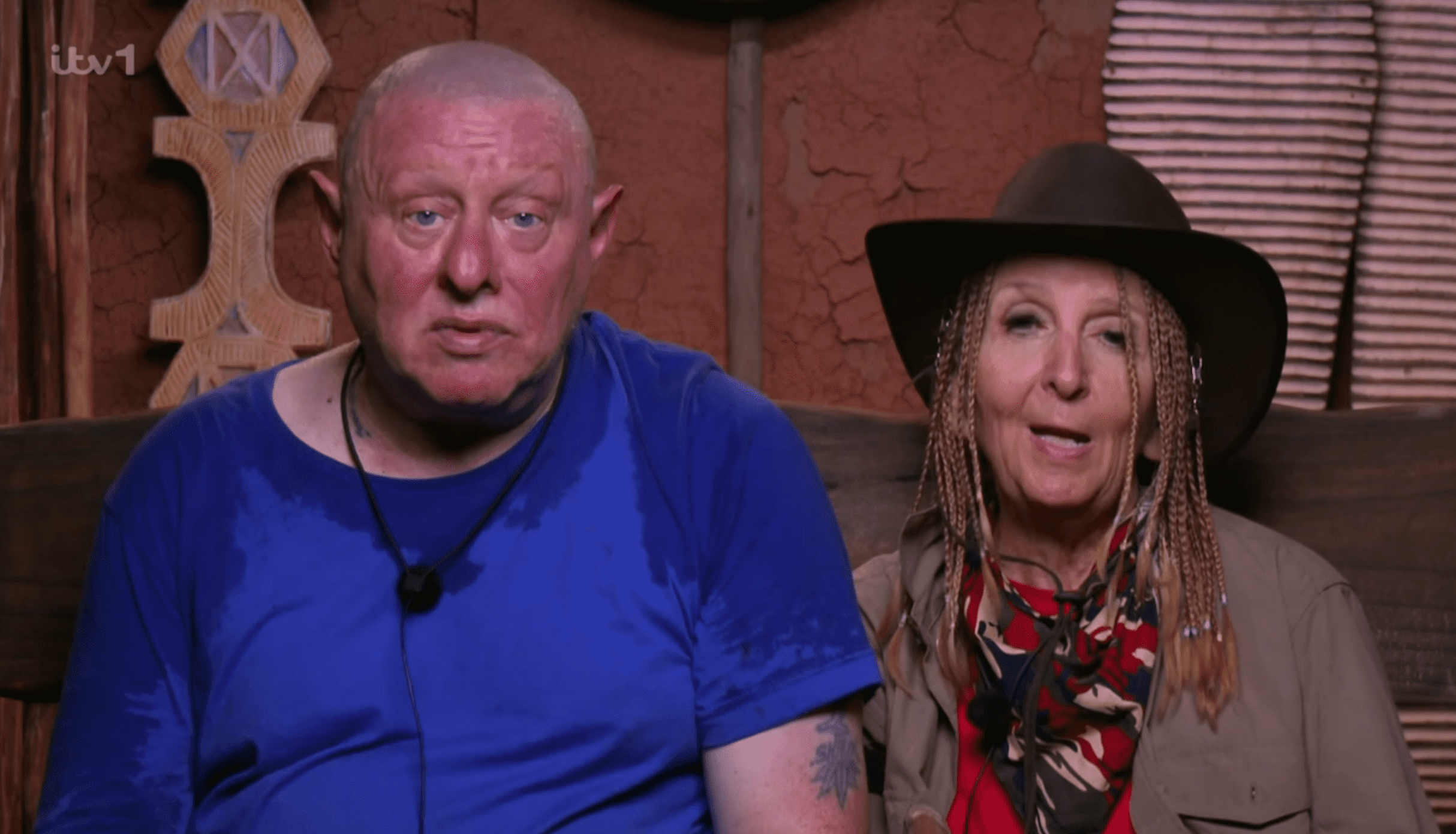 Shaun and Gillian on I'm A Celebrity