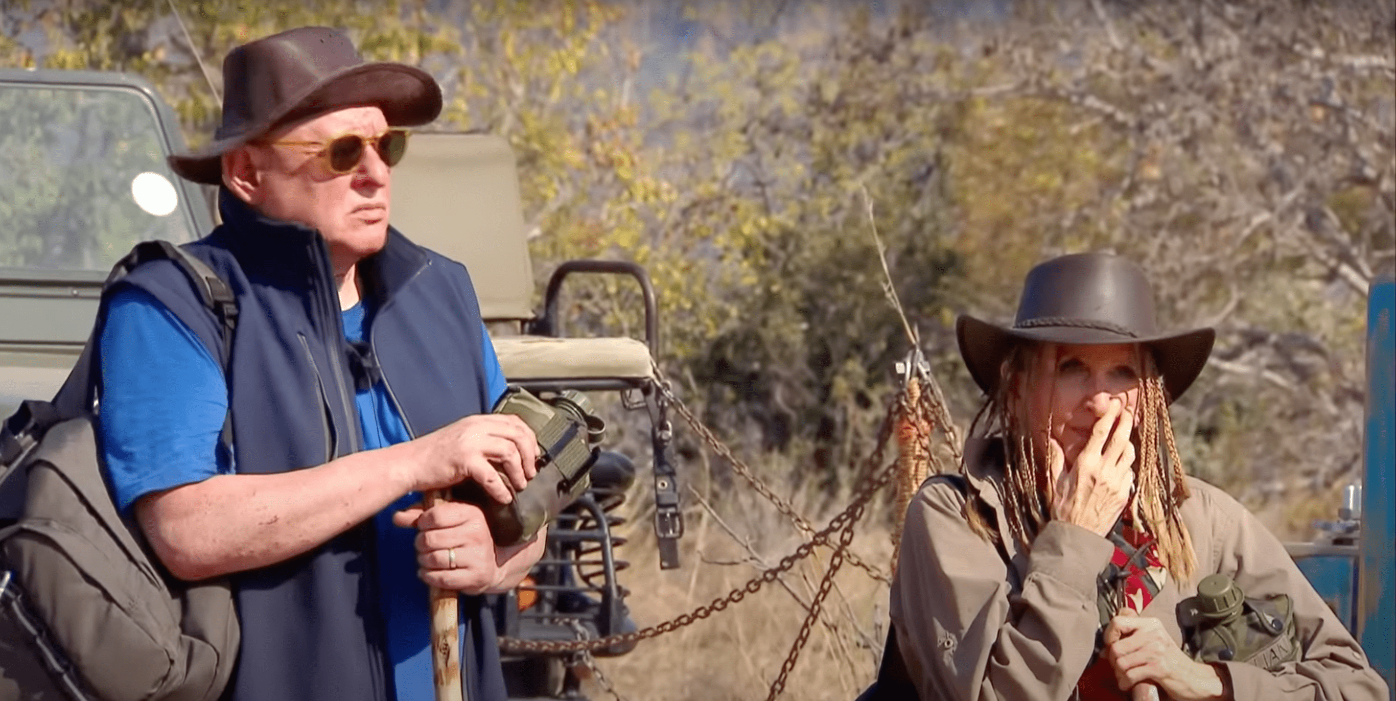 Shaun Ryder and Gillian McKeith on I'm A Celebrity 