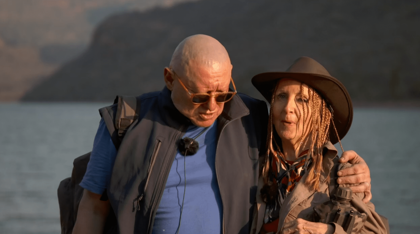 Gillian McKeith and Shaun Ryder on I'm A Celebrity 