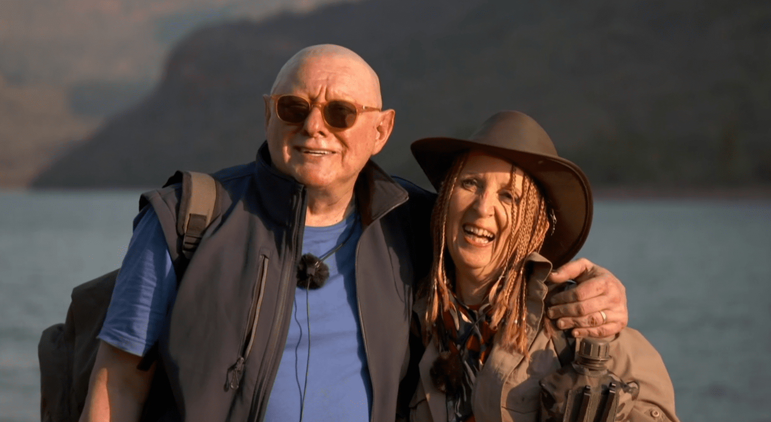 Gillian McKeith and Shaun Ryder on I'm A Celebrity 