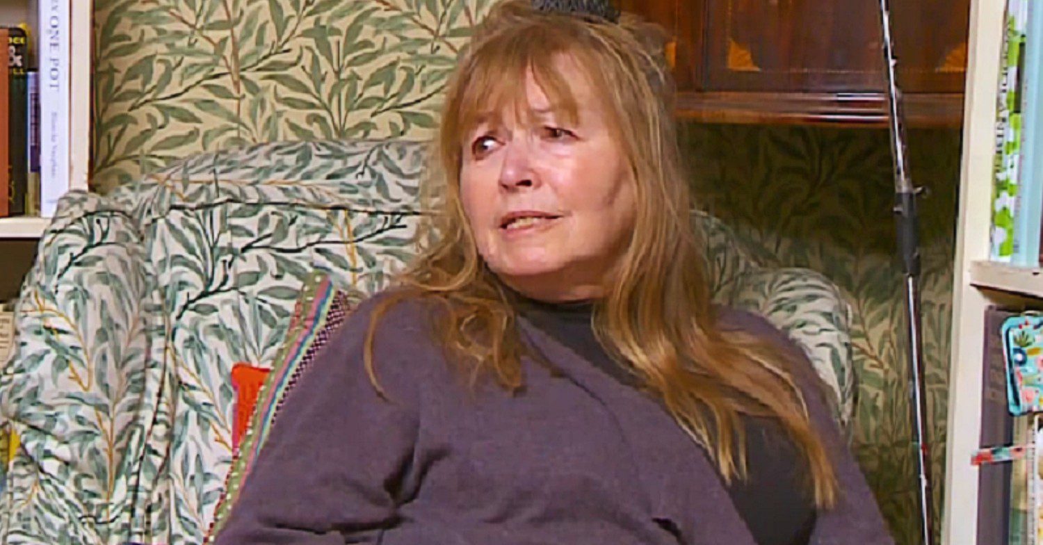 Mary on Gogglebox with Giles