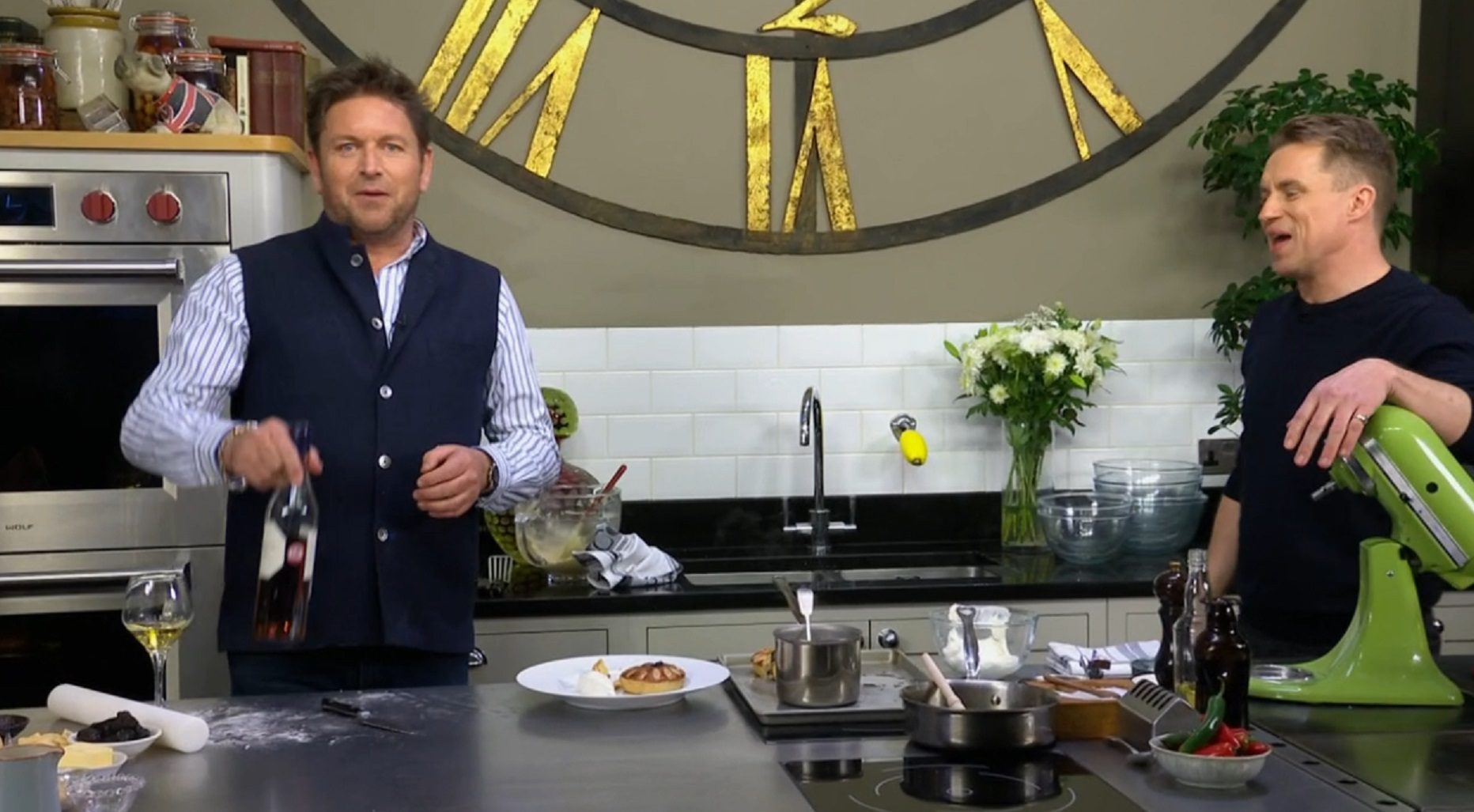 James Martin presenting Saturday Morning