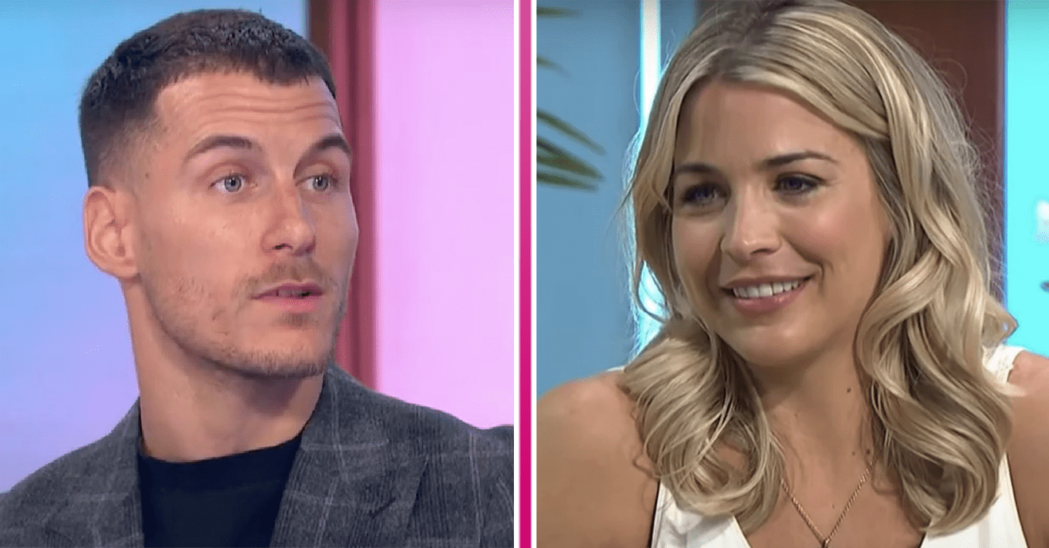 Gemma Akinson and Gorka Marquez smiling