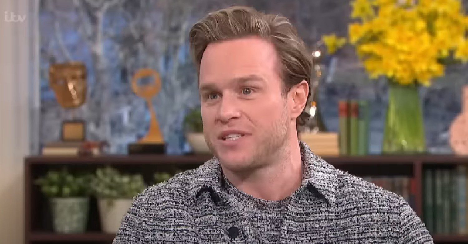 Olly Murs talking on This Morning