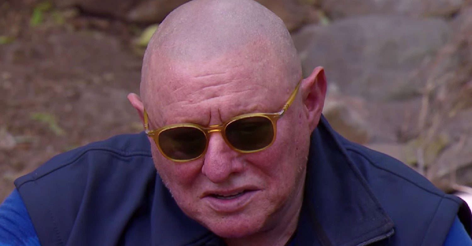 I'm A Celebrity South Africa star Shaun Ryder looking serious