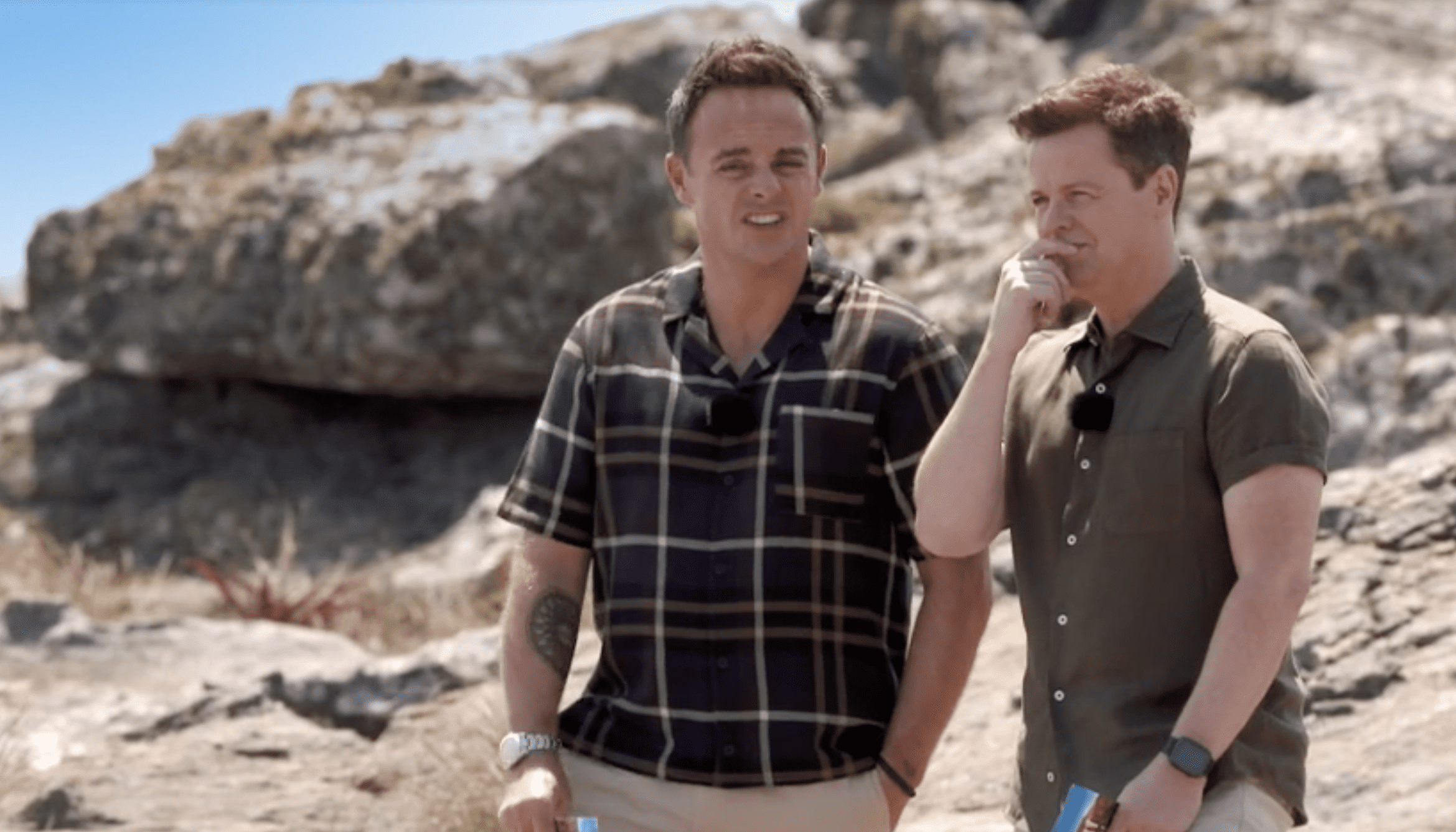 Ant and Dec in South Africa on I'm A Celebrity