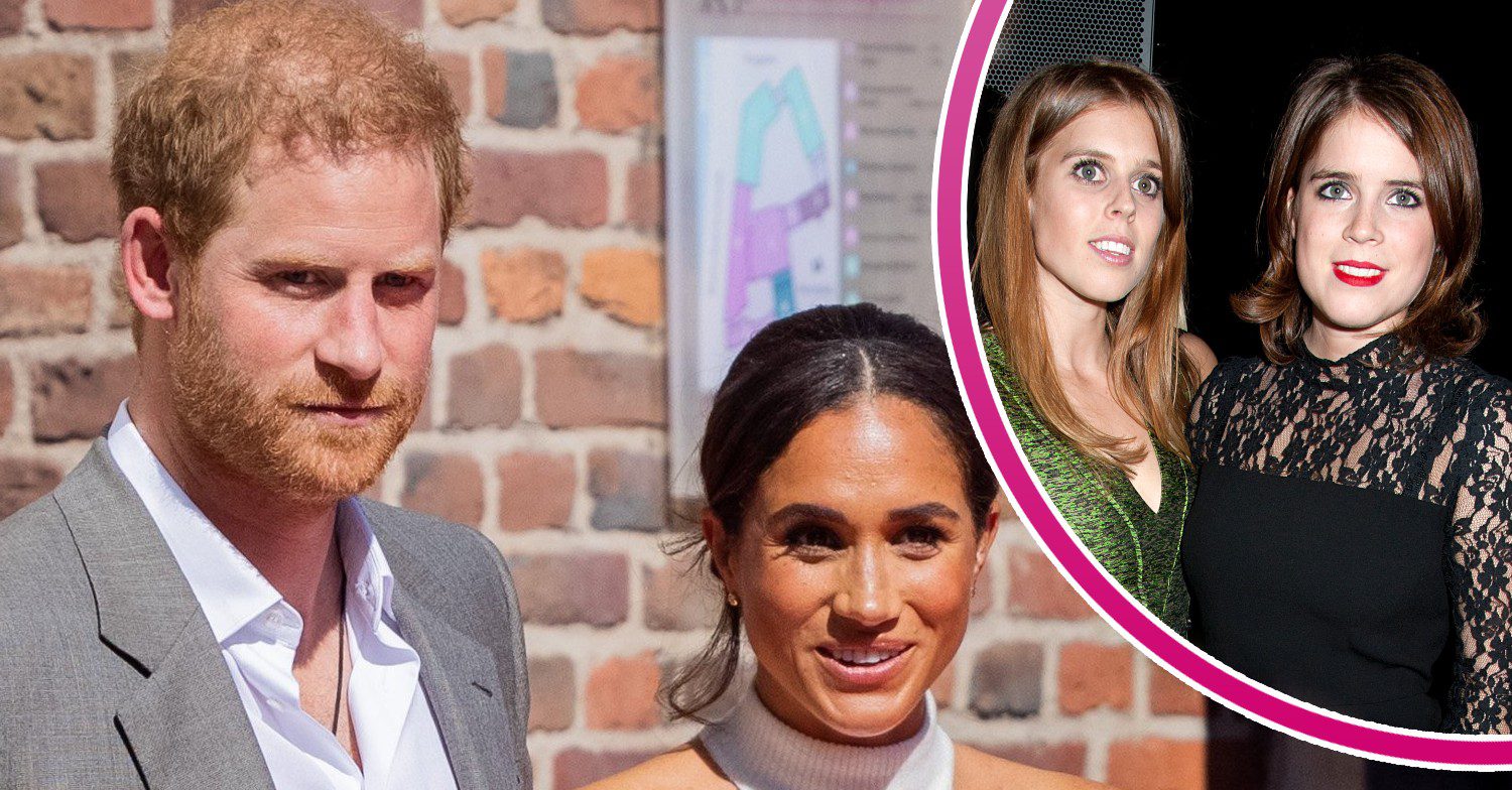 Harry and Meghan astonished by Beatrice and Eugenie's Piers meet