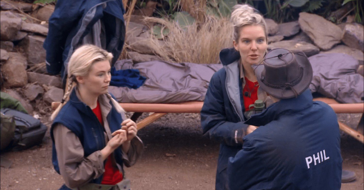 Toff and Helen Flanagan on I'm A Celebrity South Africa