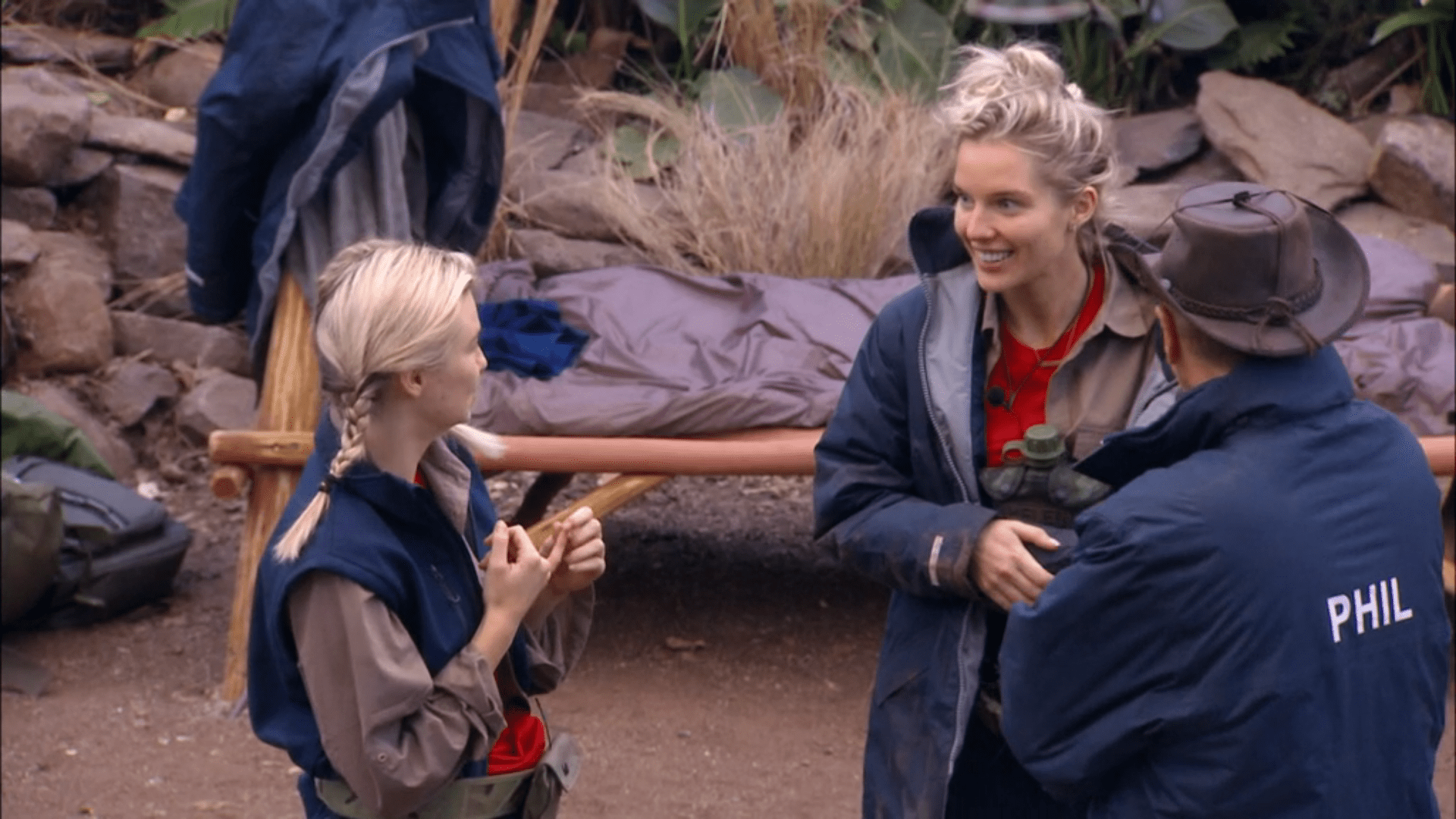 Helen Flanagan and Toff speak on I'm A Celebrity South Africa