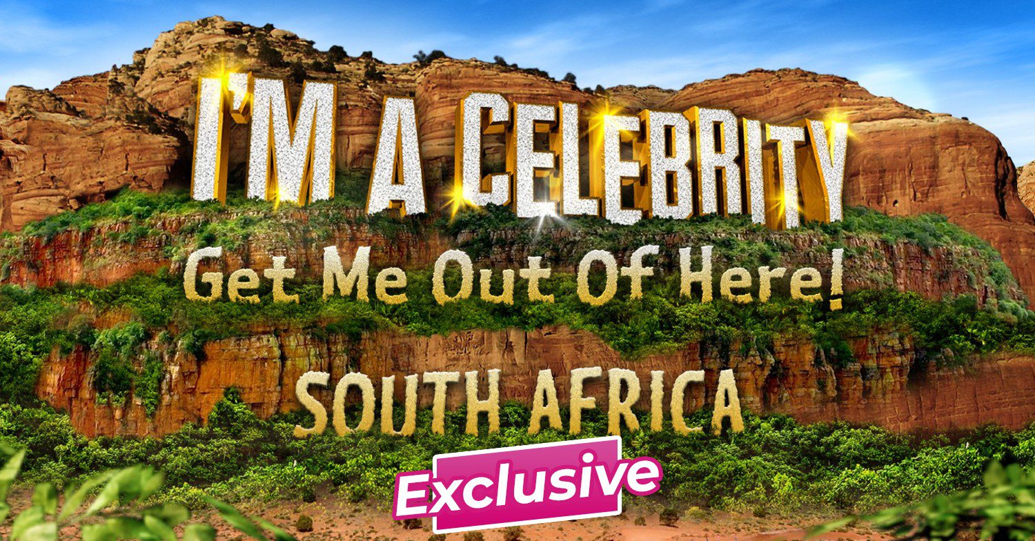 I'm A Celebrity South Africa logo with exclusive badge