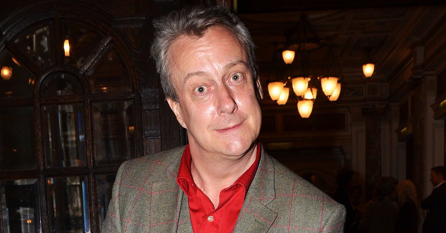 Stephen Tompkinson pulling a face 