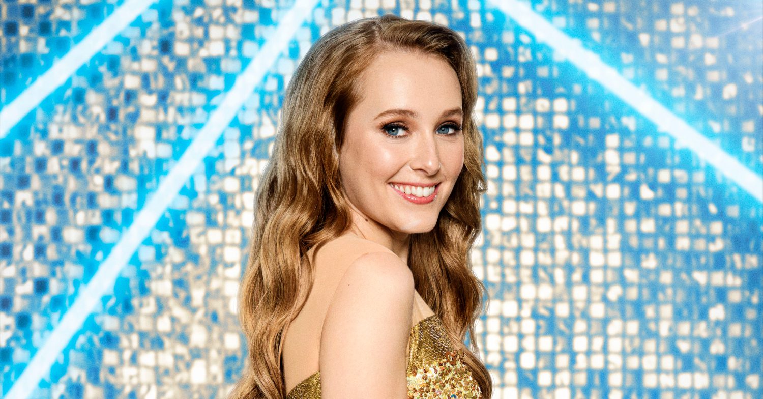 Rose Ayling-Ellis smiles on Strictly Come Dancing