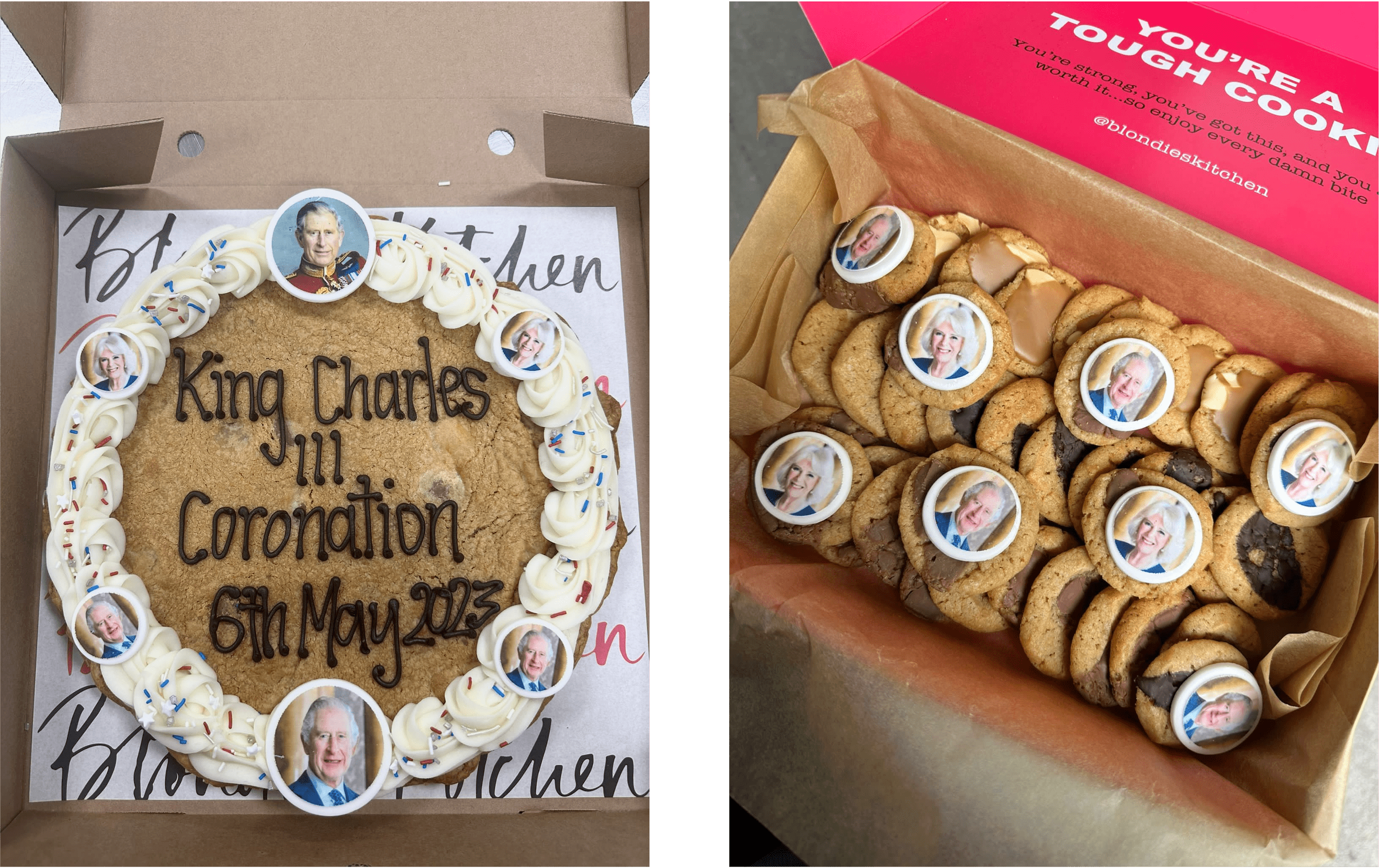 King Charles' cookies