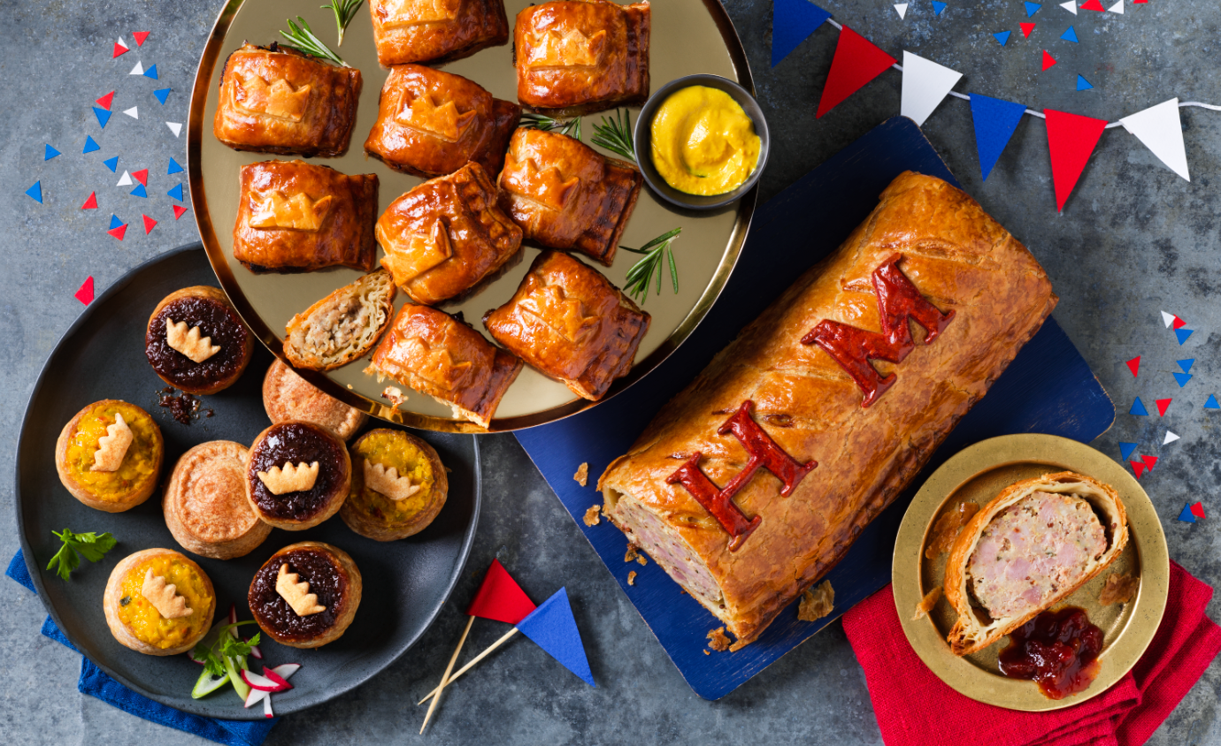 Pastry treats from M&S for the coronation