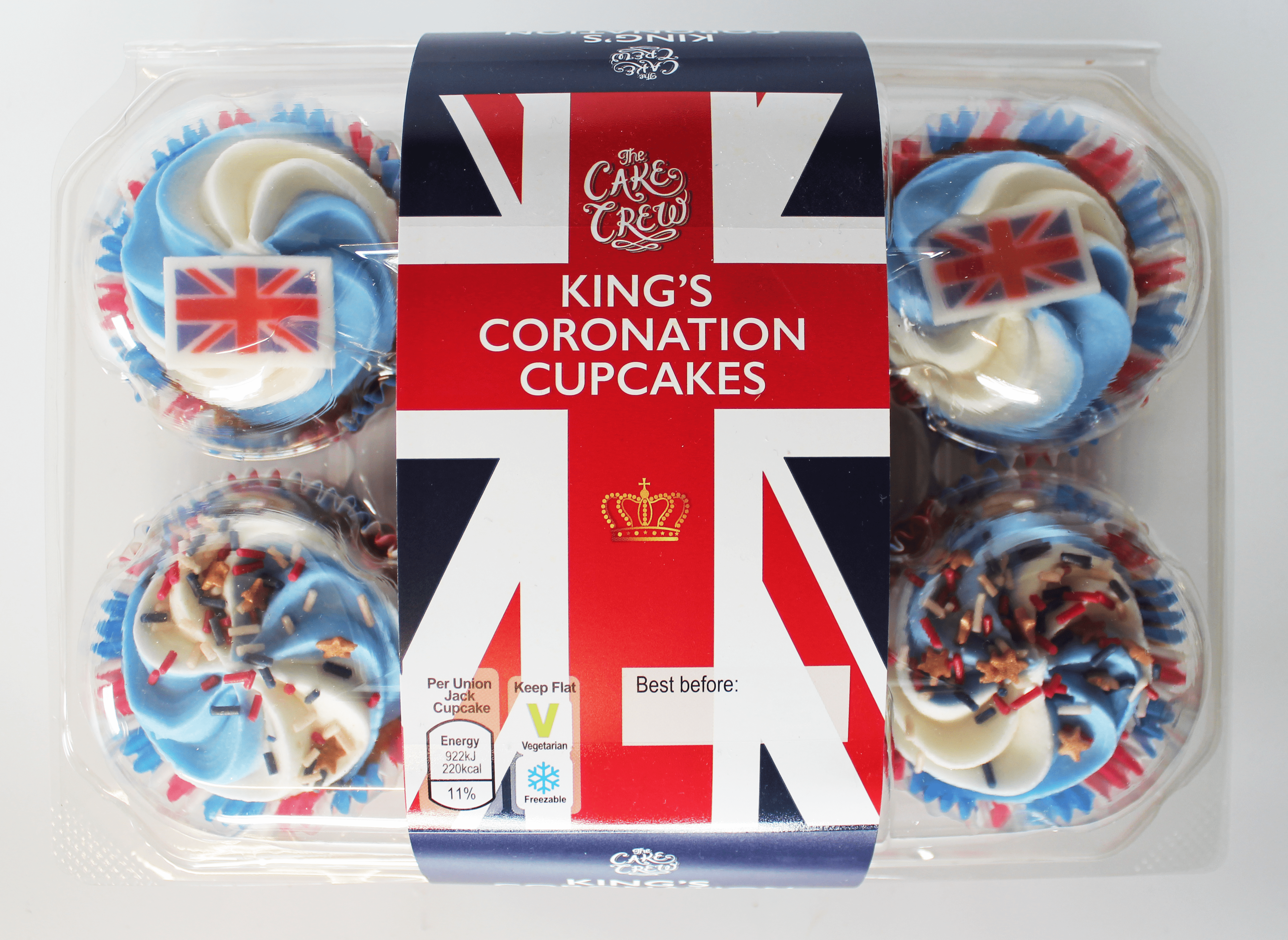 Aldi Coronation Cupcakes