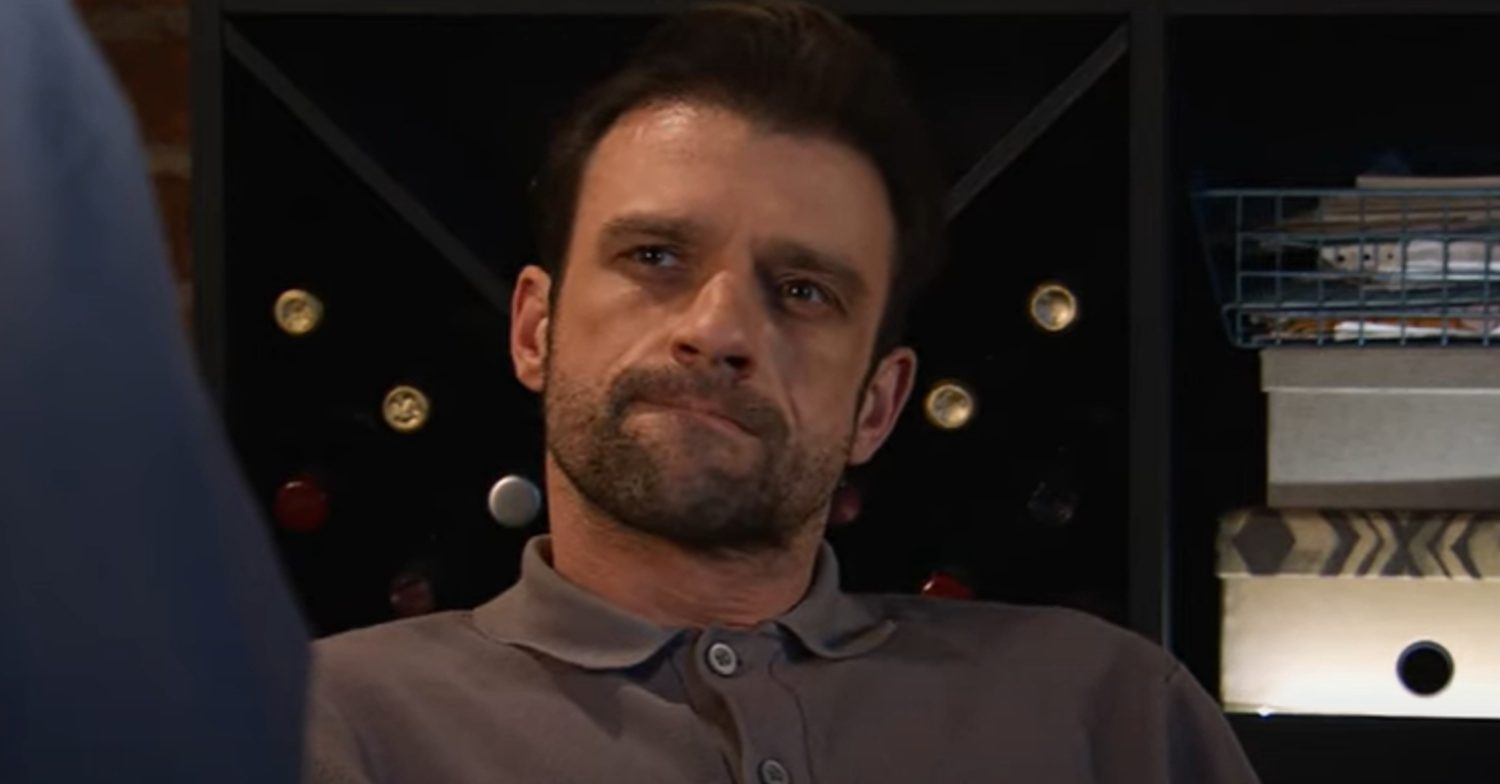 Coronation Street's Damon looks threatening