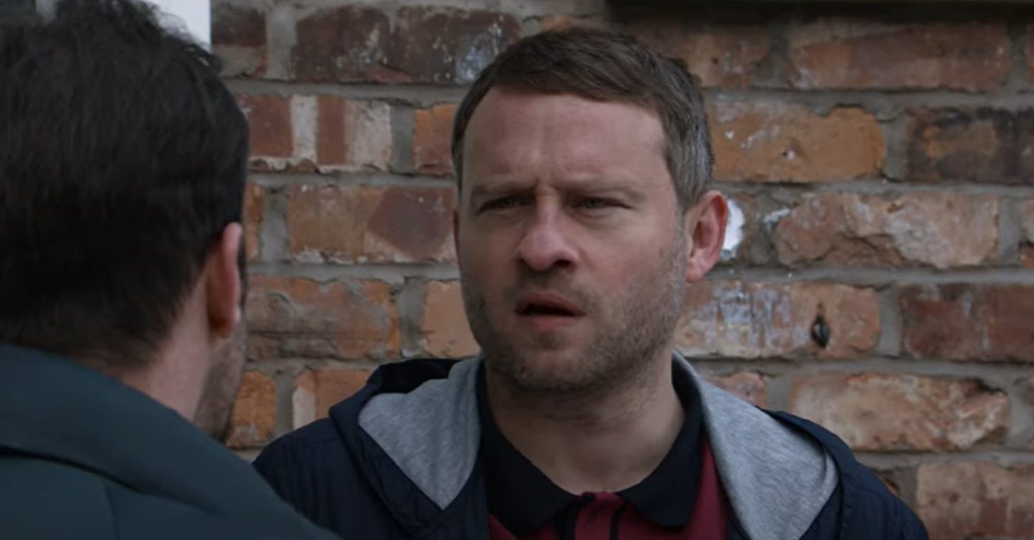 Coronation Street's Paul looks threatening
