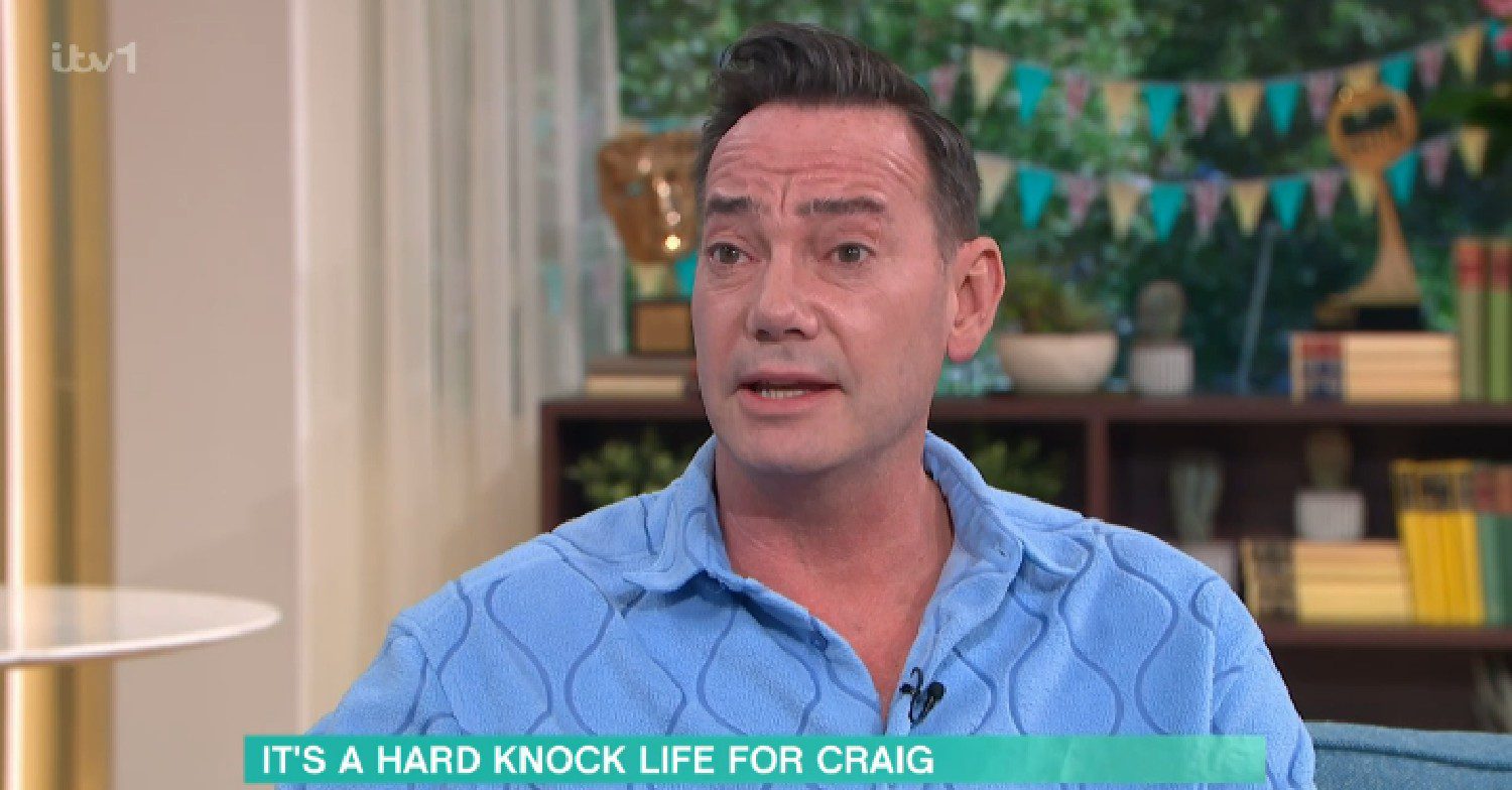 Craig Revel Horwood speaking on This Morning
