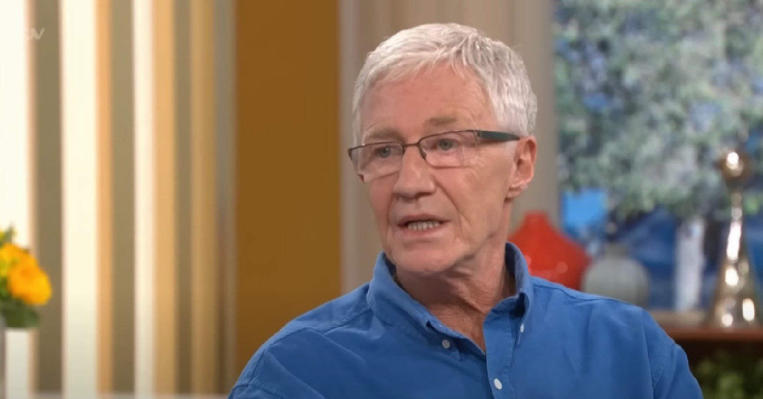 Paul O'Grady talking on This Morning